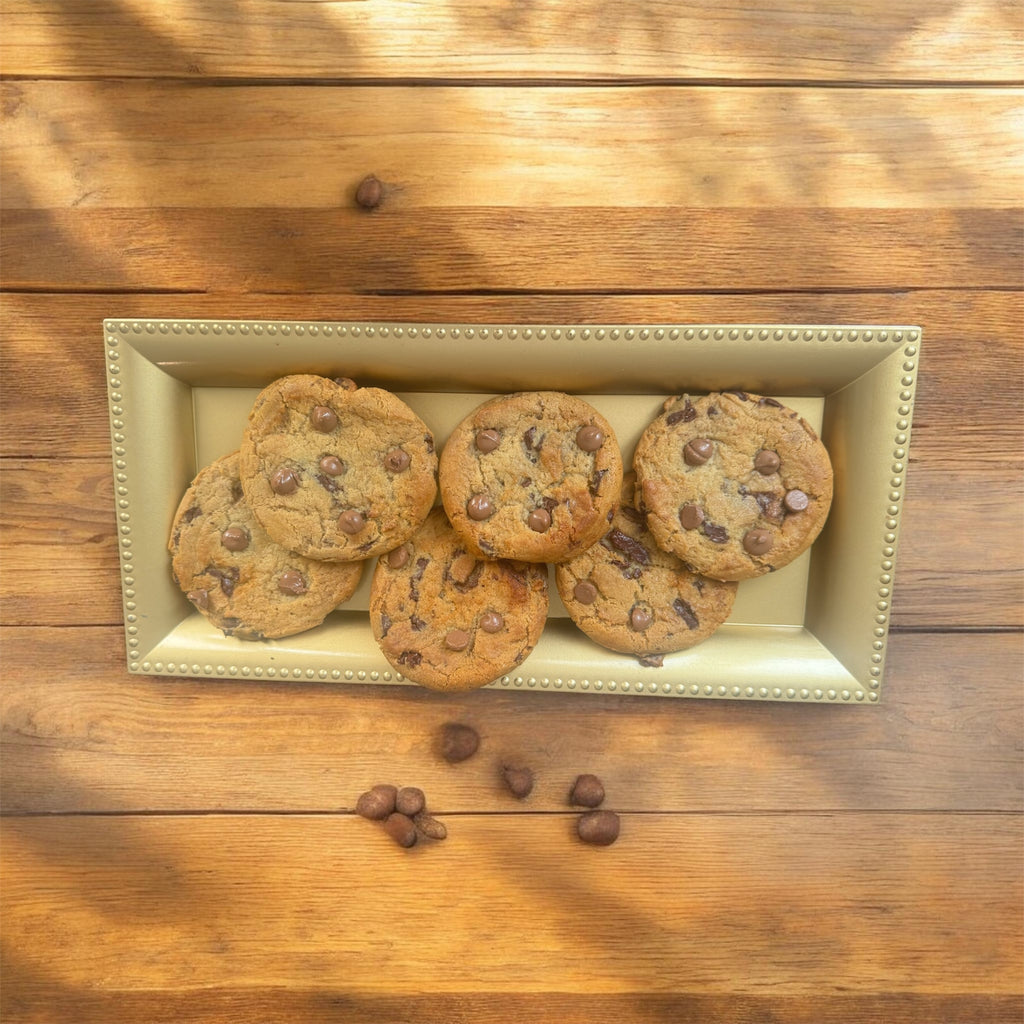 12 Home Baked Chocolate Chunk Cookies