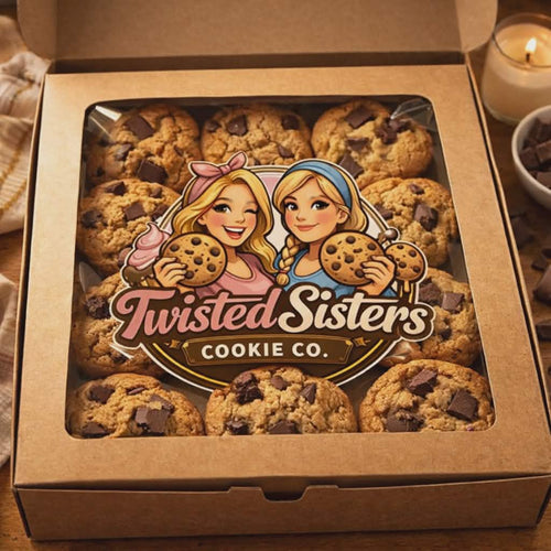 12 Home Baked Chocolate Chunk Cookies