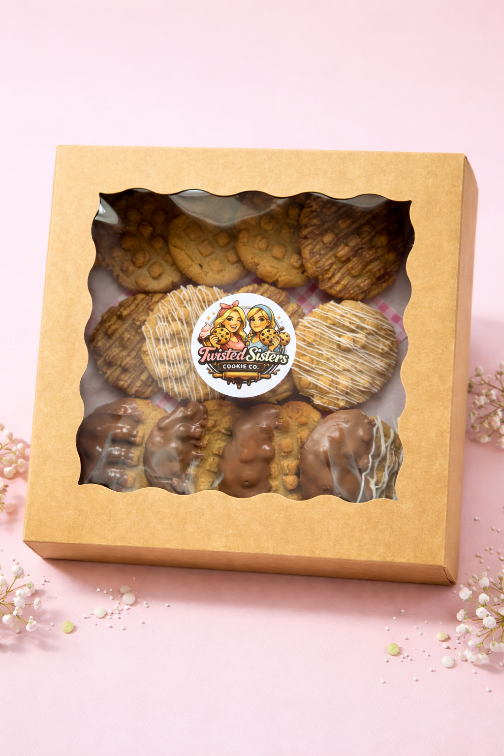 12 Home Baked Gluten Free Peanut Butter Cookies