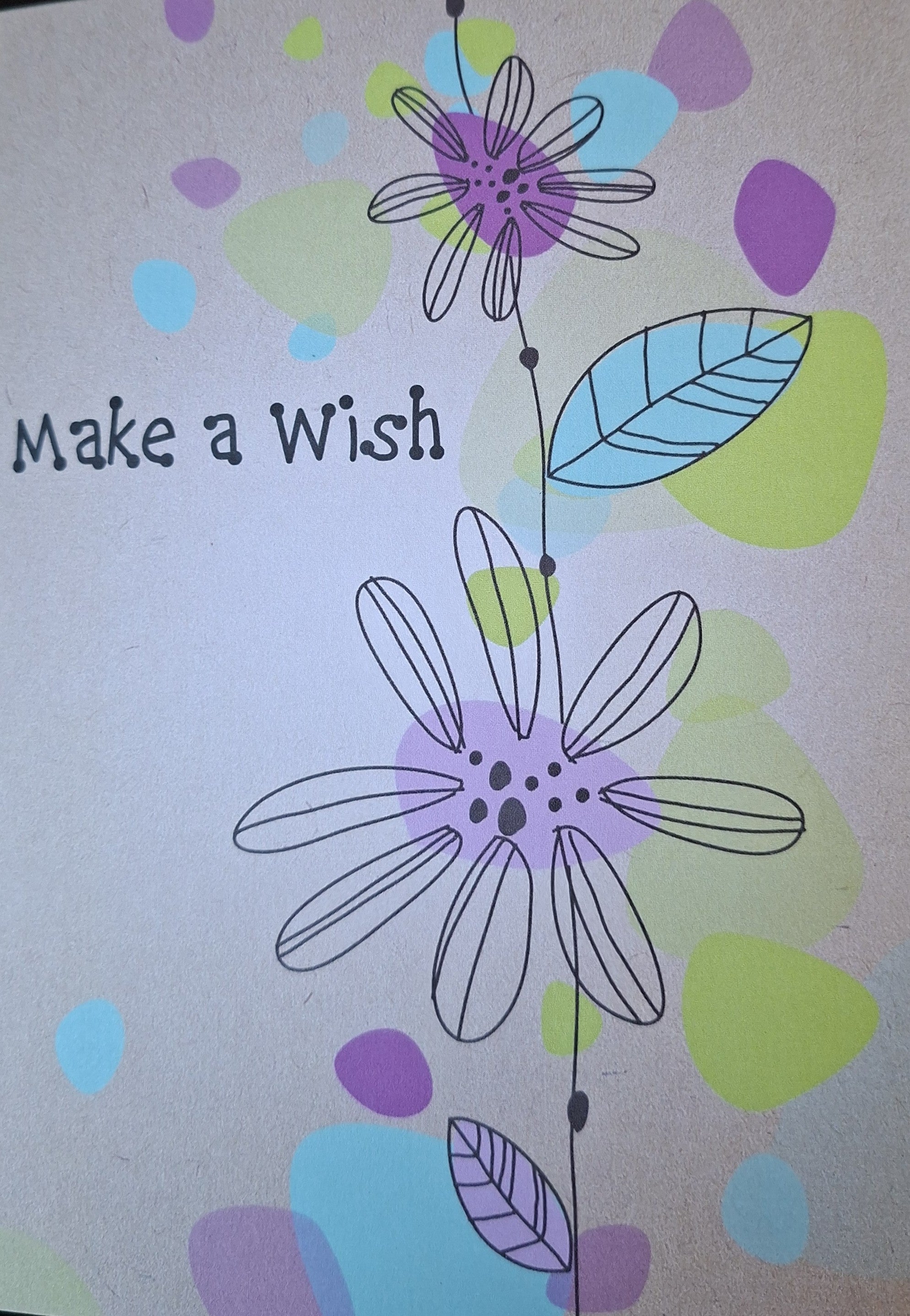 Make a Wish Greeting Card