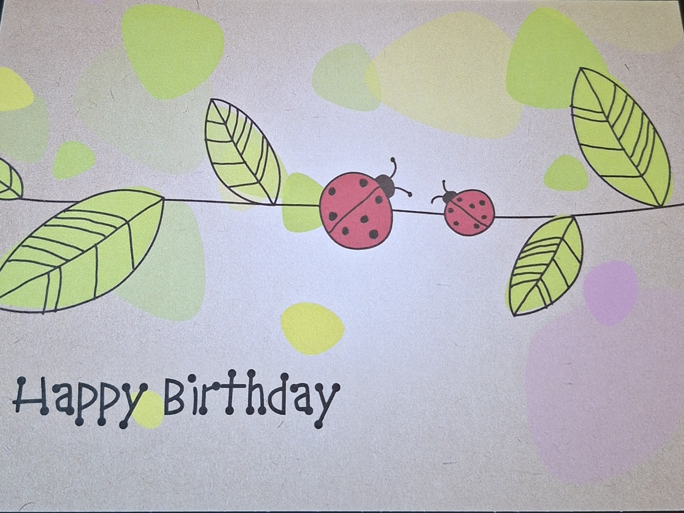 Happy Birthday Greeting Card