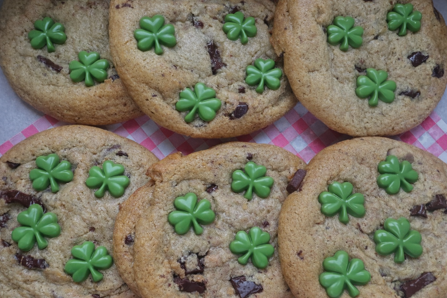 12 Home Baked Chocolate Chunk Cookies