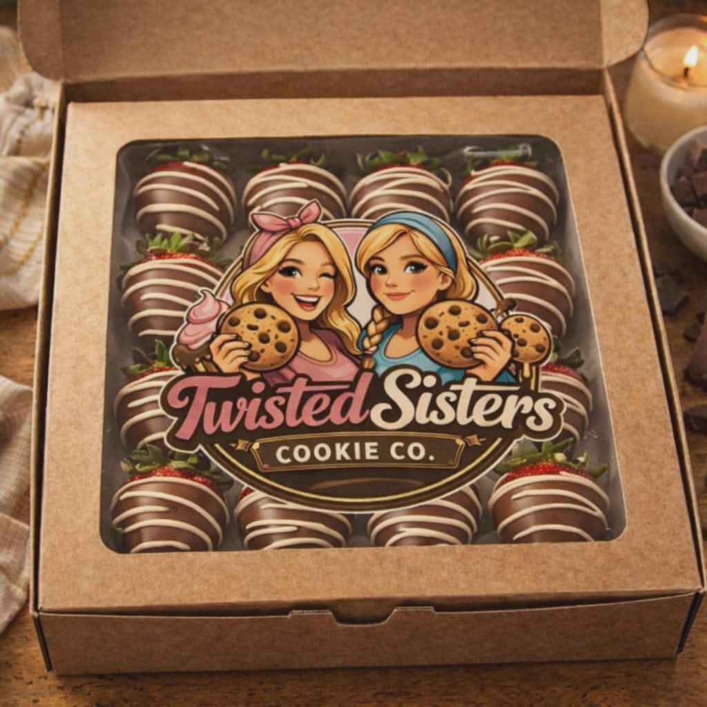 12 Premium Chocolate Covered Strawberries