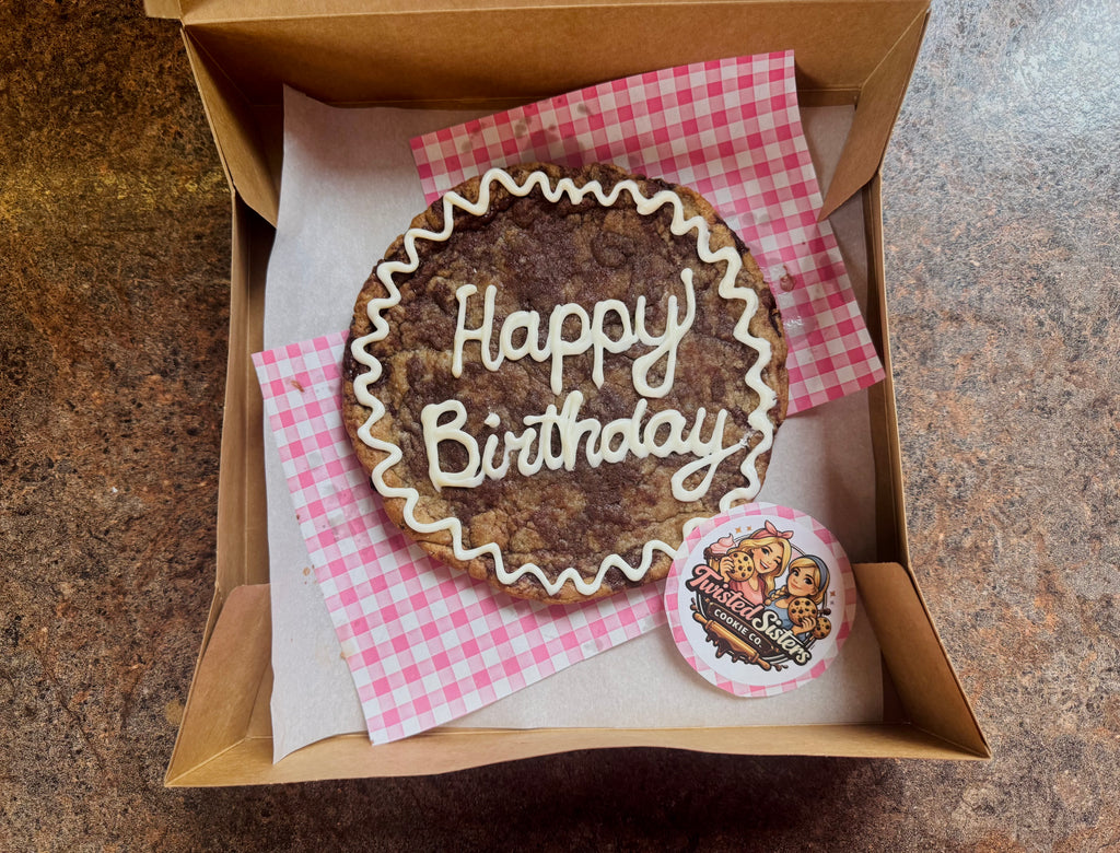 Custom Decorated Giant Cookie for any occasion